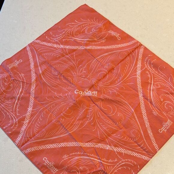 Carhartt peach Bandana for women. - Picture 1 of 4